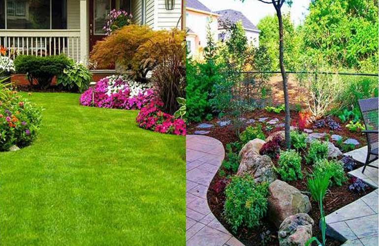 Landscaping services project