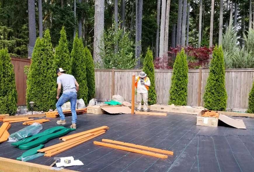 Pedro Jesus Landscaping team
